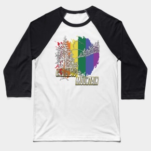 Cadillac Mountain Baseball T-Shirt